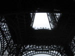Underneath the tower