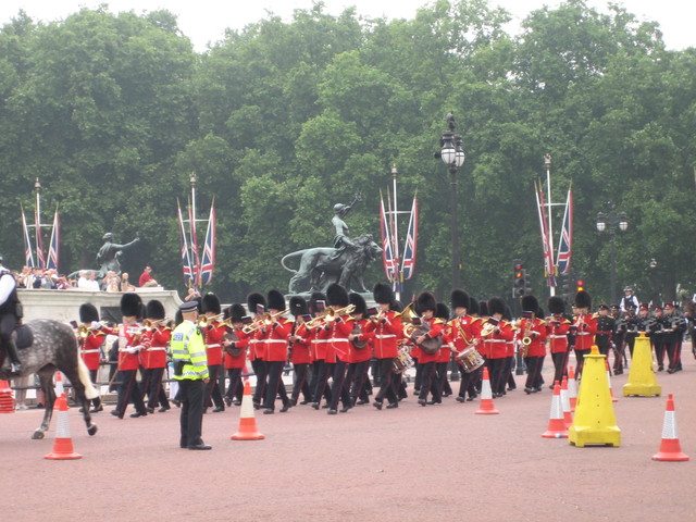 Marching guards