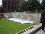 Fountain outside St Paul's Cathedral