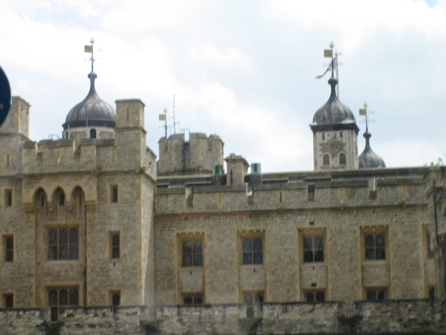 Outside the Tower of London