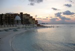 From the beach