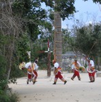 Mayan dance show.