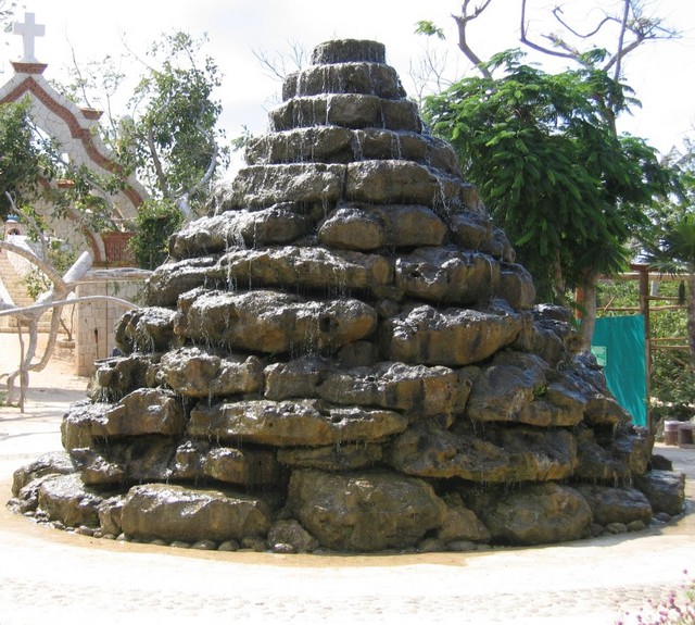 A fountain